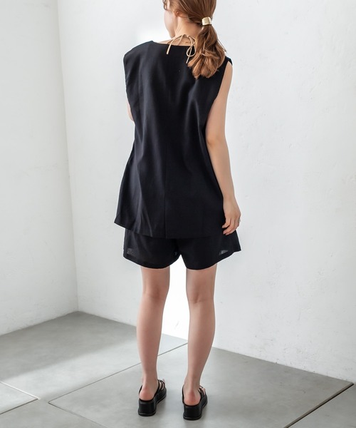 mystic（ミスティック）の「ロングベスト（ベスト・レディース・ブラック/アイボリー・FREE）」の16枚目の写真