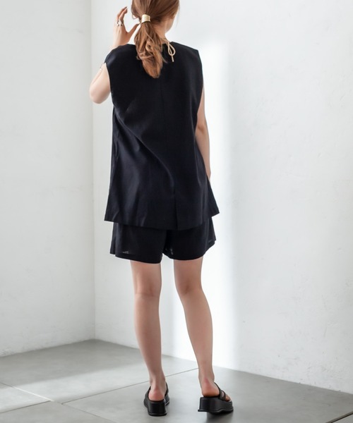 mystic（ミスティック）の「ロングベスト（ベスト・レディース・ブラック/アイボリー・FREE）」の18枚目の写真