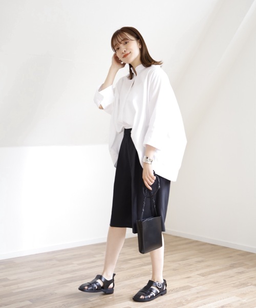 UNFIELD（アンフィールド）の「【UNFIELD リネン混ショートパンツ】（その他パンツ・レディース・ブラック/ベージュ/ナチュラル・FREE）」の9枚目の写真