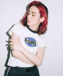 X-girl | OVAL LOGO BABY TEE(Tシャツ/カットソー)