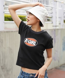 X-girl | OVAL LOGO BABY TEE(Tシャツ/カットソー)