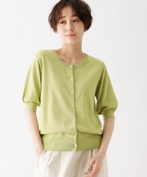 DRESKIP | 半袖クルーネックカーディガン(カーディガン/ボレロ)