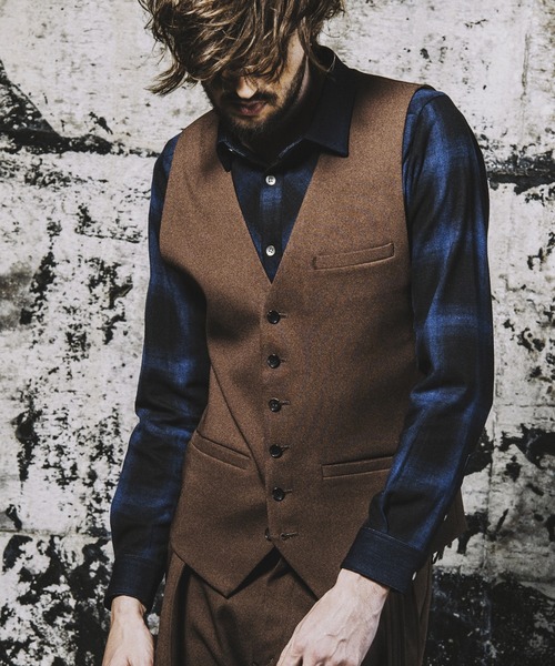 NO ID.（ノーアイディ）の「スタプレツイルストレッチベスト（ベスト・メンズ・グレー/ブラック/ブラウン・2/1）」の3枚目の写真