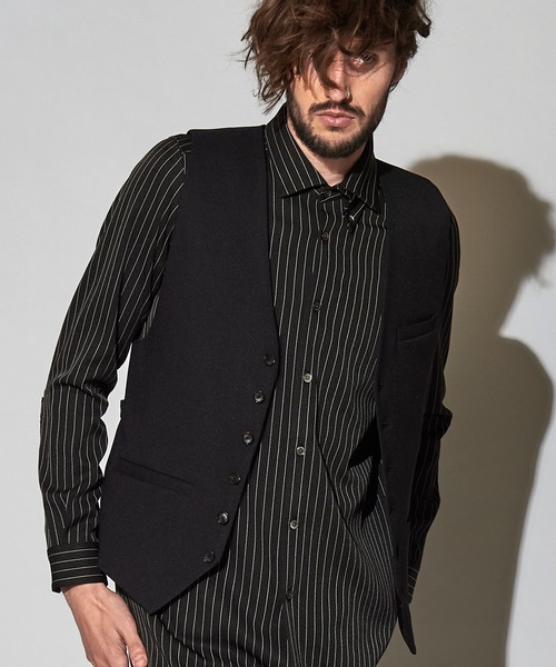 NO ID.（ノーアイディ）の「スタプレツイルストレッチベスト（ベスト・メンズ・グレー/ブラック/ブラウン・2/1）」の2枚目の写真