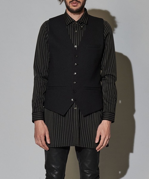 NO ID.（ノーアイディ）の「スタプレツイルストレッチベスト（ベスト・メンズ・グレー/ブラック/ブラウン・2/1）」の6枚目の写真