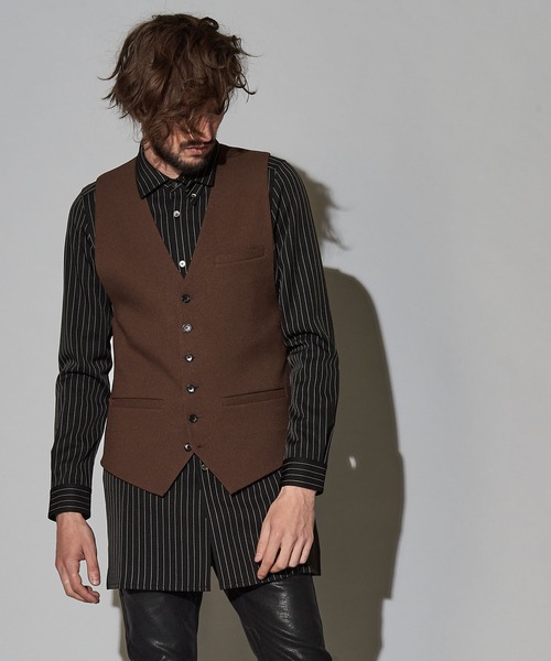 NO ID.（ノーアイディ）の「スタプレツイルストレッチベスト（ベスト・メンズ・グレー/ブラック/ブラウン・2/1）」の12枚目の写真