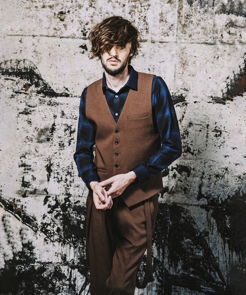 NO ID.（ノーアイディ）の「スタプレツイルストレッチベスト（ベスト・メンズ・グレー/ブラック/ブラウン・2/1）」の16枚目の写真