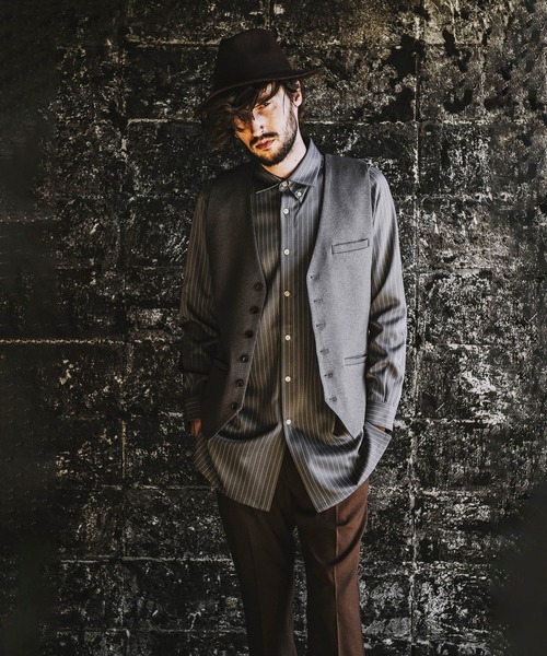 NO ID.（ノーアイディ）の「スタプレツイルストレッチベスト（ベスト・メンズ・グレー/ブラック/ブラウン・2/1）」の17枚目の写真