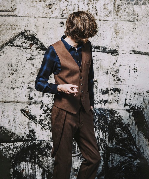 NO ID.（ノーアイディ）の「スタプレツイルストレッチベスト（ベスト・メンズ・グレー/ブラック/ブラウン・2/1）」の18枚目の写真