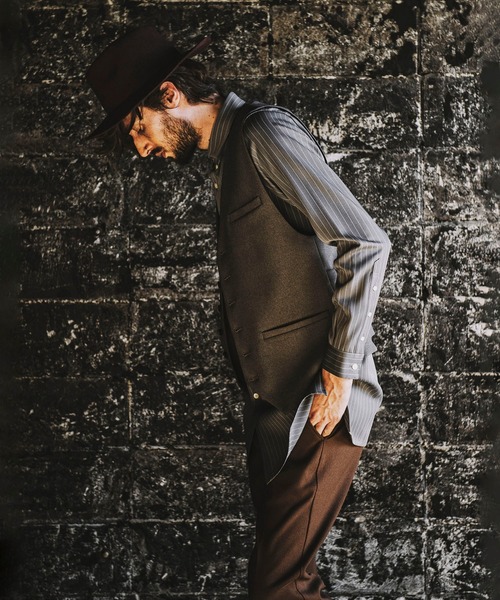 NO ID.（ノーアイディ）の「スタプレツイルストレッチベスト（ベスト・メンズ・グレー/ブラック/ブラウン・2/1）」の19枚目の写真