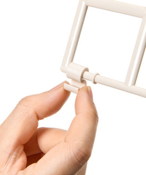 aimoha（アイモハ）の「吊るして便利！収納ラック【B】（収納グッズ・レディース・ベージュ・FREE）」の9枚目の写真