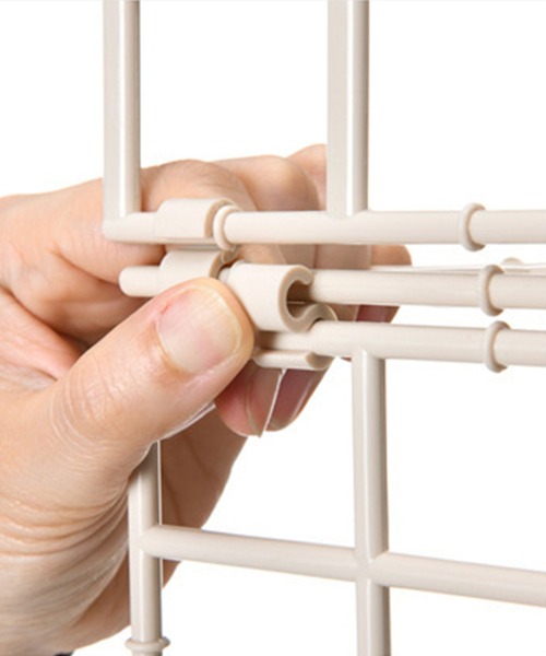 aimoha（アイモハ）の「吊るして便利！収納ラック【B】（収納グッズ・レディース・ベージュ・FREE）」の11枚目の写真