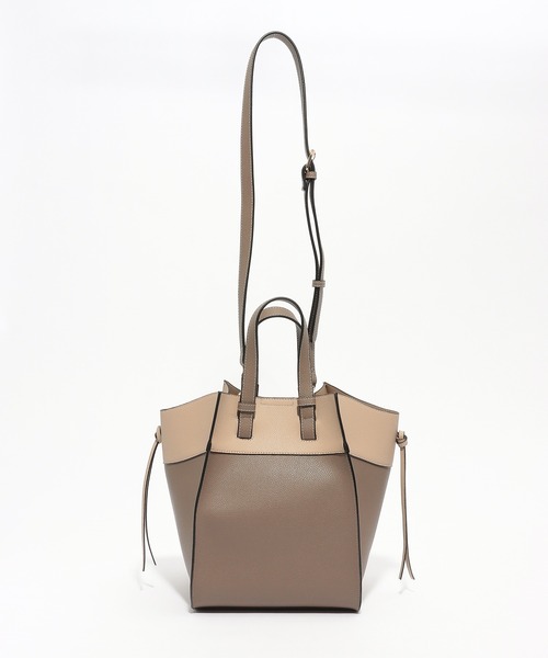 Andemiu(アンデミュウ)の「【ブラックWEB限定】ノットハンドルトート956739(ショルダーバッグ・レディース・ブラック/ベージュ/ブラウン・FREE)」の9枚目の写真