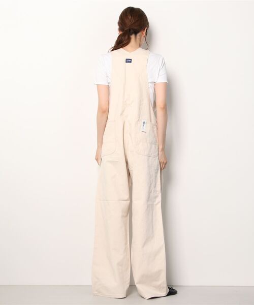 Wrangler(ラングラー)の「【Wrangler/ラングラー】OVERALL オーバーオール/カラーパンツ(サロペット/オーバーオール・メンズ・アイボリー・S/M/L/XL)」の4枚目の写真