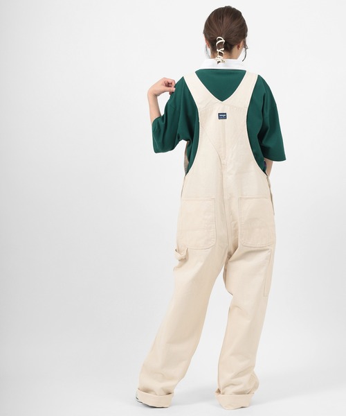 Wrangler(ラングラー)の「【Wrangler/ラングラー】OVERALL オーバーオール/カラーパンツ(サロペット/オーバーオール・メンズ・アイボリー・S/M/L/XL)」の7枚目の写真