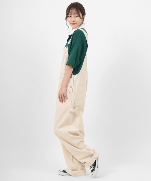 Wrangler(ラングラー)の「【Wrangler/ラングラー】OVERALL オーバーオール/カラーパンツ(サロペット/オーバーオール・メンズ・アイボリー・S/M/L/XL)」の8枚目の写真