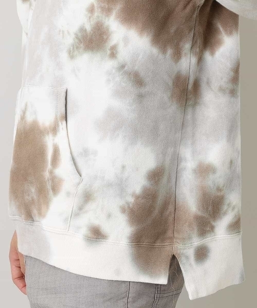 MK MICHEL KLEIN HOMME （エムケーミッシェルクランオム）の「タイダイプルオーバーパーカー（パーカー・メンズ・ライトブルー/ベージュ/ブラック・51/46/48）」の15枚目の写真