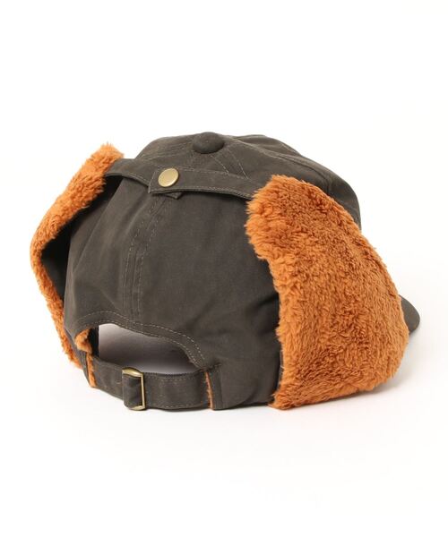 KRIFF MAYER(クリフメイヤー)の「ホッキョクCAP(キャップ・キッズ・ブラウン/カーキ/チャコール・MEDIUM)」の4枚目の写真