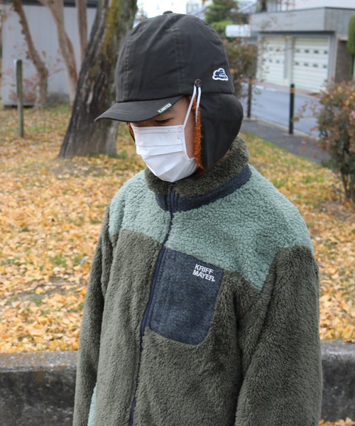 KRIFF MAYER(クリフメイヤー)の「ホッキョクCAP(キャップ・キッズ・ブラウン/カーキ/チャコール・MEDIUM)」の16枚目の写真