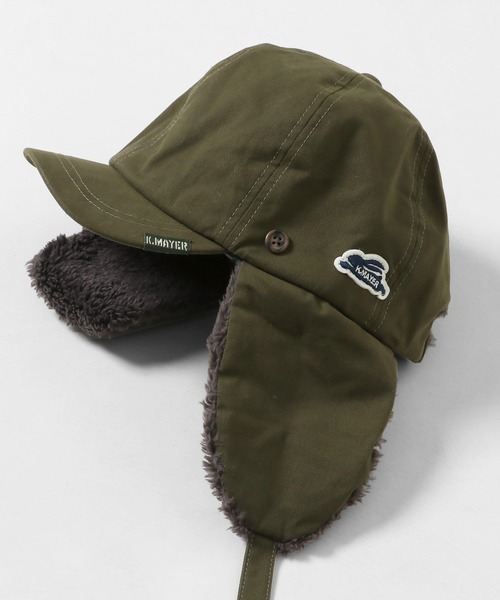KRIFF MAYER(クリフメイヤー)の「ホッキョクCAP(キャップ・キッズ・ブラウン/カーキ/チャコール・MEDIUM)」の14枚目の写真