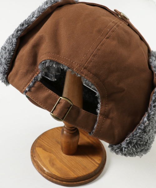 KRIFF MAYER(クリフメイヤー)の「ホッキョクCAP(キャップ・キッズ・ブラウン/カーキ/チャコール・MEDIUM)」の11枚目の写真