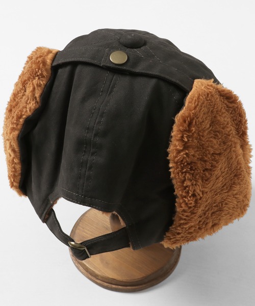 KRIFF MAYER(クリフメイヤー)の「ホッキョクCAP(キャップ・キッズ・ブラウン/カーキ/チャコール・MEDIUM)」の10枚目の写真