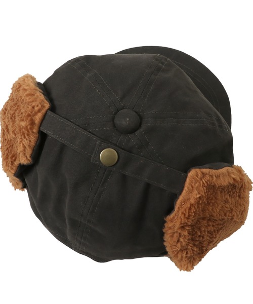 KRIFF MAYER(クリフメイヤー)の「ホッキョクCAP(キャップ・キッズ・ブラウン/カーキ/チャコール・MEDIUM)」の9枚目の写真