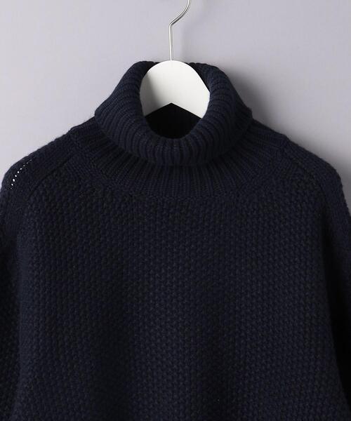 CRUCIANI（クルチアーニ）の「＜Cruciani（クルチアーニ）＞ポップコーン タートルネック（ニット/セーター・メンズ・オフホワイト/ネイビー・44/46/48/50/52）」の14枚目の写真