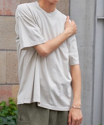 【LOS ANGELES APPAREL】6.5オンス ガーメントダイ クルーネックTシャツ 1801GD UNTR