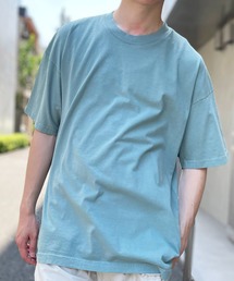 【LOS ANGELES APPAREL】6.5オンス ガーメントダイ クルーネックTシャツ 1801GD UNTR
