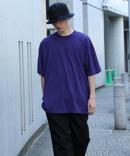LOS ANGELES APPAREL(ロサンゼルスアパレル)の「【LOS ANGELES APPAREL】6.5オンス ガーメントダイ クルーネックTシャツ 1801GD UNTR(Tシャツ/カットソー・メンズ・ホワイト/ダークグリーン/グレー/ダークパープル/ブラック/ネイビー/ミント/グレイッシュブルー/サックスブルー系/ライトグレー系/グリーン/オフホワイト・XL/L/M/S)」の22枚目の写真