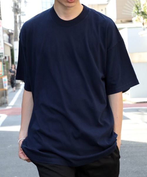 LOS ANGELES APPAREL(ロサンゼルスアパレル)の「【LOS ANGELES APPAREL】6.5オンス ガーメントダイ クルーネックTシャツ 1801GD UNTR(Tシャツ/カットソー・メンズ・ホワイト/ダークグリーン/グレー/ダークパープル/ブラック/ネイビー/ミント/グレイッシュブルー/サックスブルー系/ライトグレー系/グリーン/オフホワイト・XL/L/M/S)」の15枚目の写真