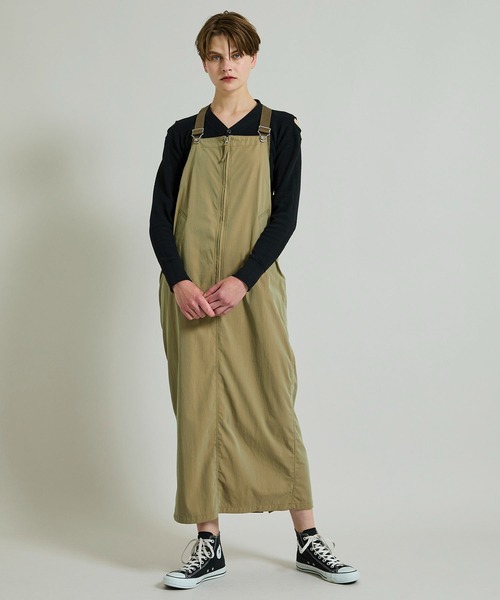 FILL THE BILL（フィルザビル）の「【FILL THE BILL(フィルザビル)】ウェーブサーマルコマンドシャツ 205-212042（Tシャツ/カットソー・レディース・ダークグリーン/アイボリー/ブラック・1）」の20枚目の写真