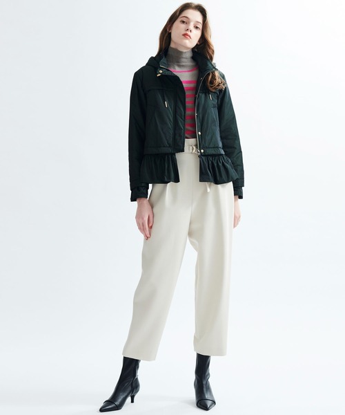 LANVIN en Bleu（ランバンオンブルー）の「ペプラムタフタ中綿