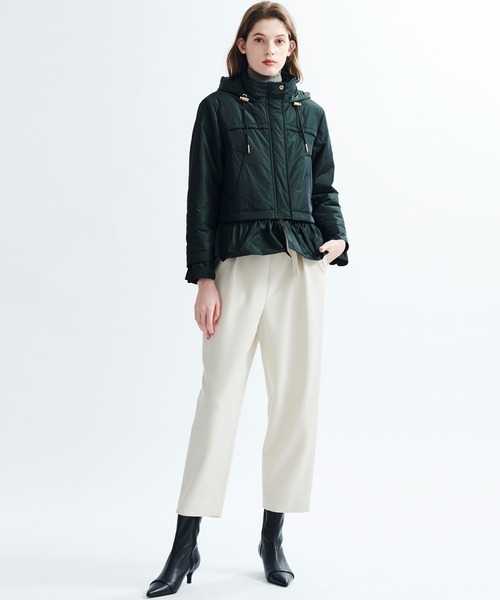 LANVIN en Bleu（ランバンオンブルー）の「ペプラムタフタ中綿