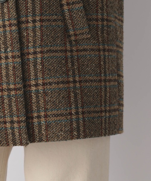 LOWRYS FARM（ローリーズファーム）の「ツィードチェックダブルジャケット　959093（テーラードジャケット・レディース・ブラウン/ブラック・FREE）」の15枚目の写真