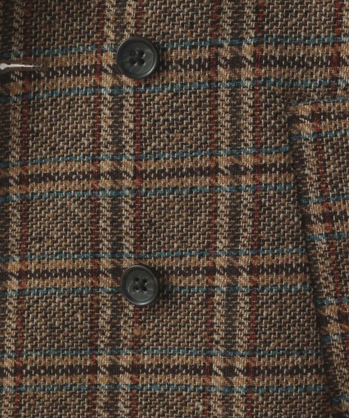 LOWRYS FARM（ローリーズファーム）の「ツィードチェックダブルジャケット　959093（テーラードジャケット・レディース・ブラウン/ブラック・FREE）」の7枚目の写真