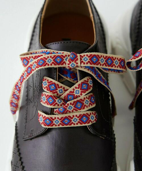 FRAPBOIS（フラボア）の「ブローグスニーカー（スニーカー・レディース・ブラウン/ブラック・1/3/0/2）」の22枚目の写真