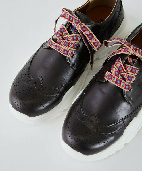 FRAPBOIS（フラボア）の「ブローグスニーカー（スニーカー・レディース・ブラウン/ブラック・1/3/0/2）」の21枚目の写真