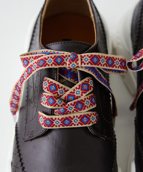 FRAPBOIS（フラボア）の「ブローグスニーカー（スニーカー・レディース・ブラウン/ブラック・1/3/0/2）」の9枚目の写真