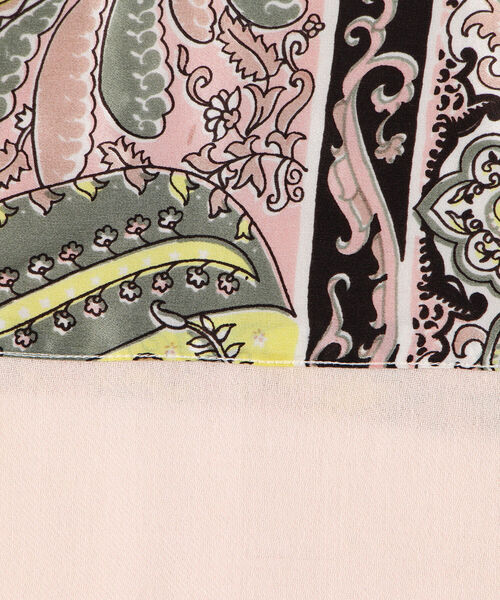 CITRUS（シトラス）の「【CITRUS/ シトラス】スクエアペーズリーストール（ストール/ショール・レディース・ブルー系その他3/ピンク系その他3・FREE）」の8枚目の写真