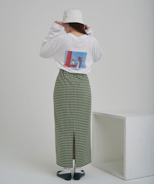 TINA:JOJUN(ティーナジョジュン)の「トムとジェリー ユニセックスロンT TINA:JOJUN(Tシャツ/カットソー・レディース・ホワイト系その他/ホワイト系その他2・M)」の16枚目の写真