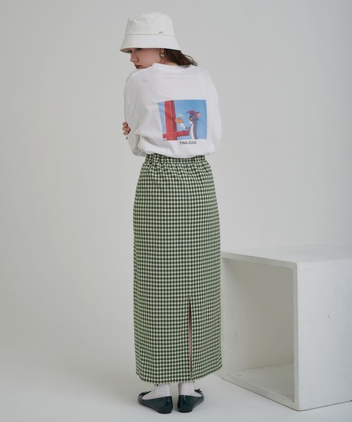 TINA:JOJUN(ティーナジョジュン)の「トムとジェリー ユニセックスロンT TINA:JOJUN(Tシャツ/カットソー・レディース・ホワイト系その他/ホワイト系その他2・M)」の13枚目の写真