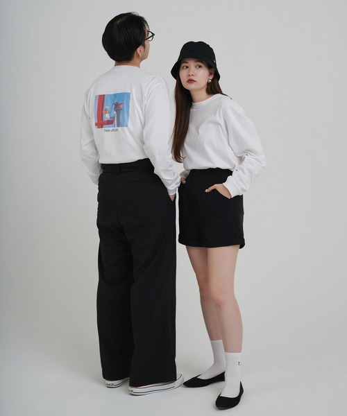 TINA:JOJUN(ティーナジョジュン)の「トムとジェリー ユニセックスロンT TINA:JOJUN(Tシャツ/カットソー・レディース・ホワイト系その他/ホワイト系その他2・M)」の11枚目の写真