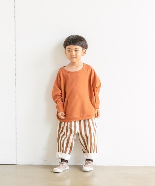 LOWRYS FARM（ローリーズファーム）の「ＵＳＡポケットプルオーバーＬＳ＊　214501（Tシャツ/カットソー・キッズ・グレー/オレンジ/グリーン/ブラック系その他/ベージュ系その他・110cm/120cm/130cm）」の9枚目の写真