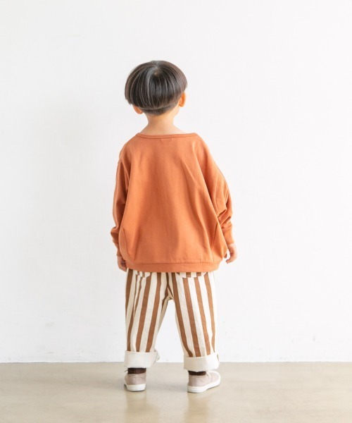 LOWRYS FARM（ローリーズファーム）の「ＵＳＡポケットプルオーバーＬＳ＊　214501（Tシャツ/カットソー・キッズ・グレー/オレンジ/グリーン/ブラック系その他/ベージュ系その他・110cm/120cm/130cm）」の10枚目の写真