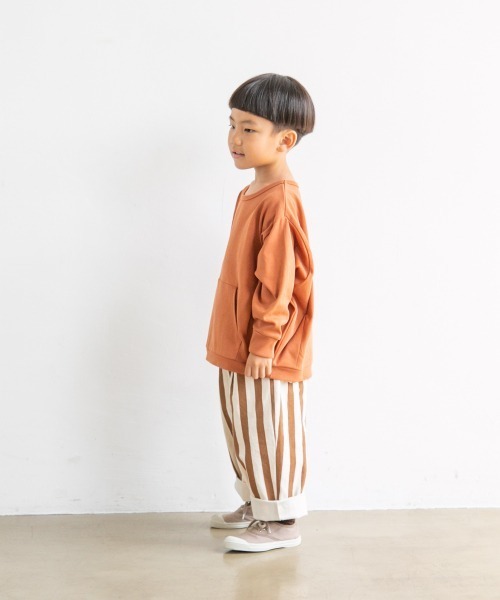 LOWRYS FARM（ローリーズファーム）の「ＵＳＡポケットプルオーバーＬＳ＊　214501（Tシャツ/カットソー・キッズ・グレー/オレンジ/グリーン/ブラック系その他/ベージュ系その他・110cm/120cm/130cm）」の11枚目の写真