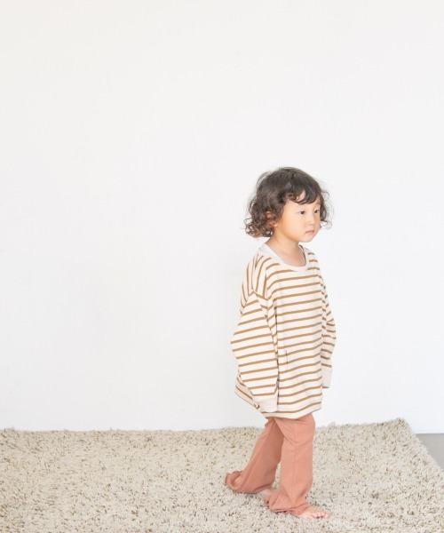 LOWRYS FARM（ローリーズファーム）の「ＵＳＡポケットプルオーバーＬＳ＊　214501（Tシャツ/カットソー・キッズ・グレー/オレンジ/グリーン/ブラック系その他/ベージュ系その他・110cm/120cm/130cm）」の7枚目の写真