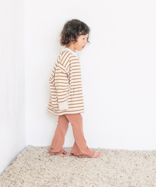 LOWRYS FARM（ローリーズファーム）の「ＵＳＡポケットプルオーバーＬＳ＊　214501（Tシャツ/カットソー・キッズ・グレー/オレンジ/グリーン/ブラック系その他/ベージュ系その他・110cm/120cm/130cm）」の8枚目の写真