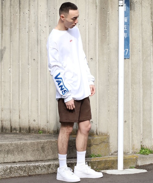 ハンブレッダーズ　サイン入り　ロンT ROOPTOKYO限定】VANS/ヴァンズ Check OTW L/S T-Shirts オーバー